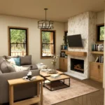 tm studio 2 bedroom cabin home design