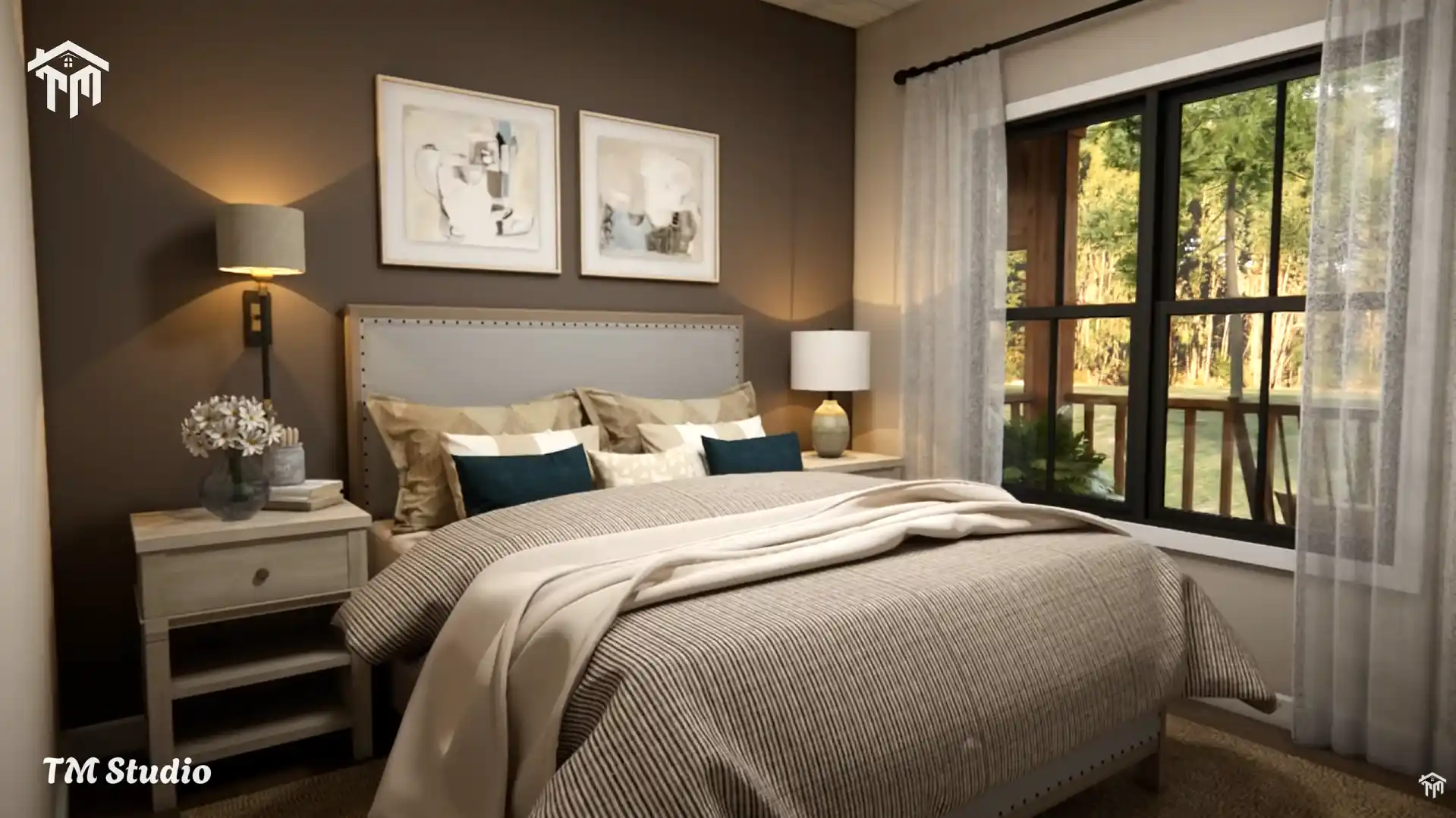 tm studio interior bedroom design