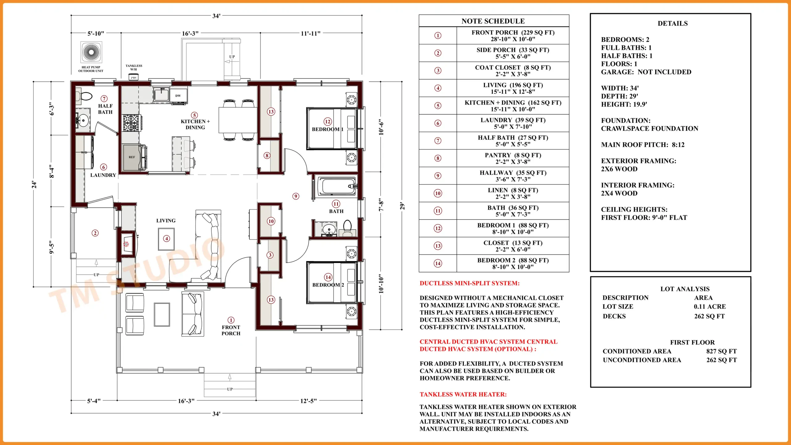 TM STUDIO TMS-112-CF1 floor plan