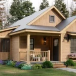 TMS-130-CF1 floor plan tm studio small house design