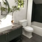 bathroom layout