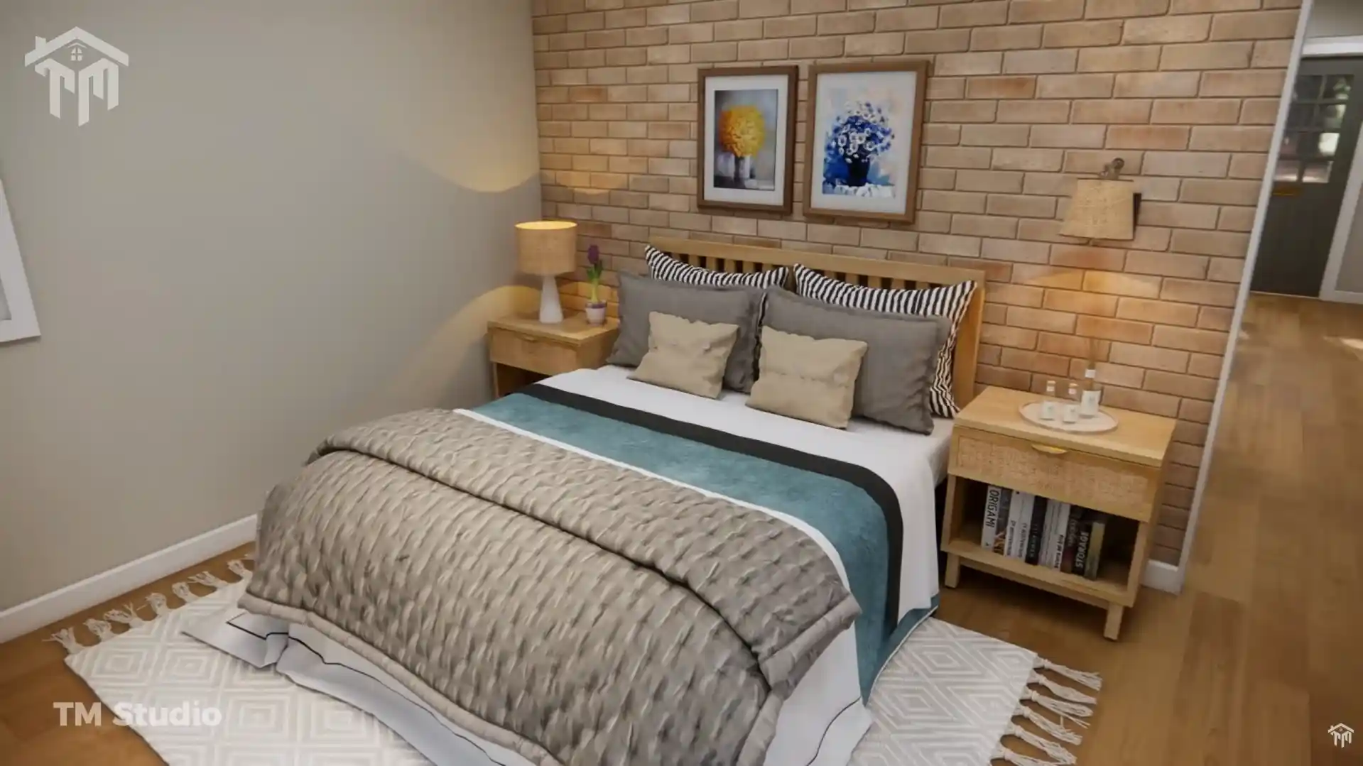 tm studio bedroom house plan