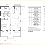 TMS-128-CF1 floor plan with details tm studio small house design