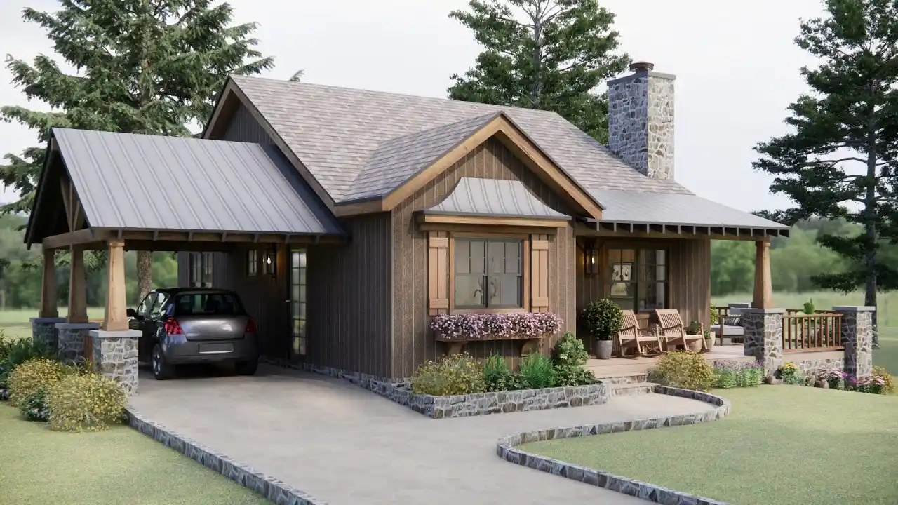 TMS-132-CF1 tm studio small house design