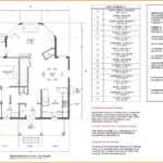 TMS-166-CF1 1st floor plan with all dimensions