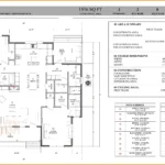 TMS-172-CF1 floor plan with dimentions and detailes
